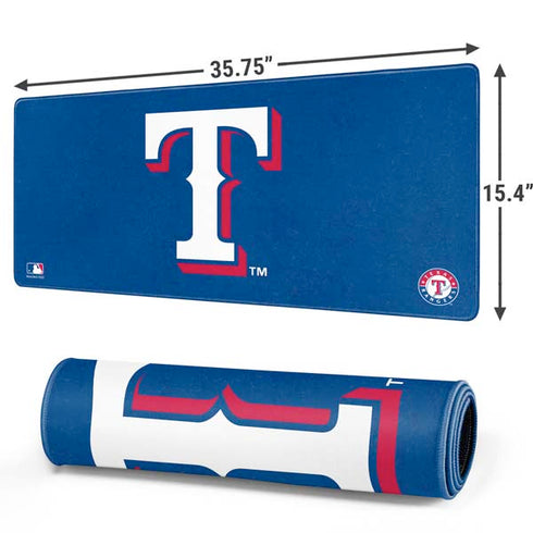 MLB Texas Rangers - Solid Distressed Gaming Mouse Pad
