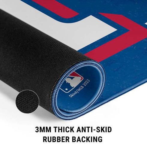 MLB Texas Rangers - Solid Distressed Gaming Mouse Pad