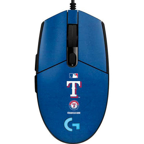 MLB Texas Rangers - Solid Distressed G203 Prodigy RGB Wired Gaming Mouse Skin