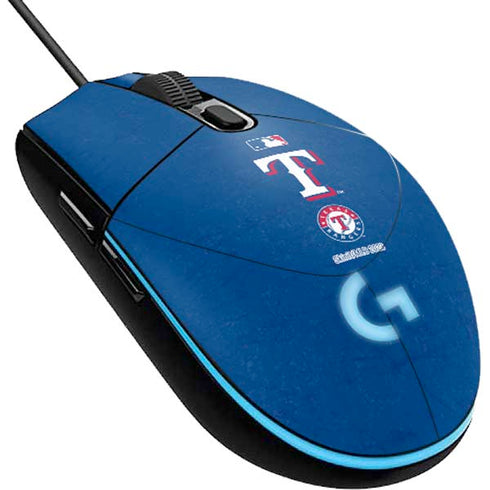 MLB Texas Rangers - Solid Distressed G203 Prodigy RGB Wired Gaming Mouse Skin