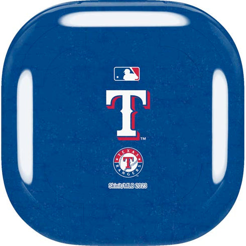 MLB Texas Rangers - Solid Distressed Galaxy Buds Live Skin