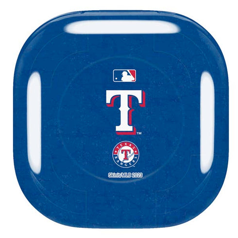 MLB Texas Rangers - Solid Distressed Galaxy Buds Pro Skin