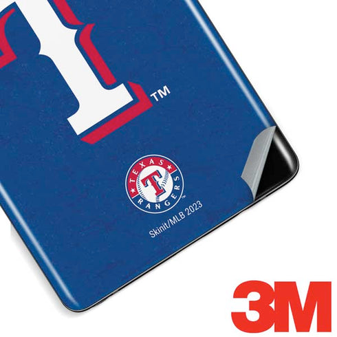 MLB Texas Rangers - Solid Distressed Galaxy Note 8 Skin