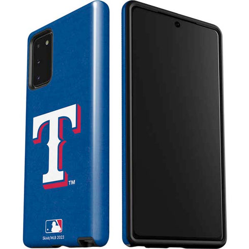 MLB Texas Rangers - Solid Distressed Galaxy Note20 5G Pro Case