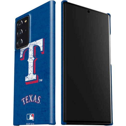MLB Texas Rangers - Solid Distressed Galaxy Note20 Ultra 5G Lite Case