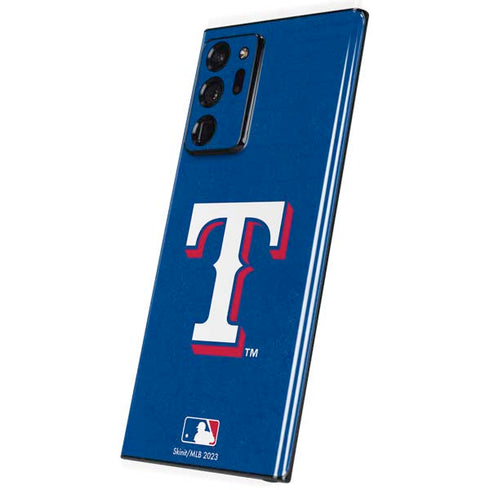 MLB Texas Rangers - Solid Distressed Galaxy Note20 Ultra 5G Skin