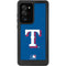 MLB Texas Rangers - Solid Distressed Galaxy Note20 Ultra 5G Waterproof Case