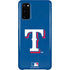 MLB Texas Rangers - Solid Distressed Galaxy S20 Lite Case
