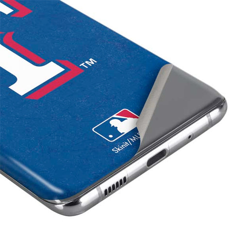 MLB Texas Rangers - Solid Distressed Galaxy S20 Plus Skin
