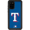 MLB Texas Rangers - Solid Distressed Galaxy S20 Plus Waterproof Case