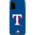 MLB Texas Rangers - Solid Distressed Galaxy S20 Pro Case