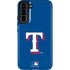 MLB Texas Rangers - Solid Distressed Galaxy S22 Plus Pro Case
