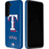 MLB Texas Rangers - Solid Distressed Galaxy S22 Pro Case