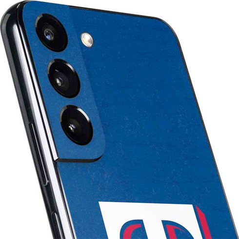 MLB Texas Rangers - Solid Distressed Galaxy S22 Skin