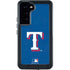 MLB Texas Rangers - Solid Distressed Galaxy S23 Plus Waterproof Case