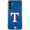 MLB Texas Rangers - Solid Distressed Galaxy S24 Plus Clear Case