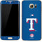 MLB Texas Rangers - Solid Distressed Galaxy S7 Edge Skin