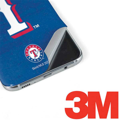 MLB Texas Rangers - Solid Distressed Galaxy S8 Plus Skin