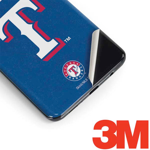 MLB Texas Rangers - Solid Distressed Galaxy S9 Skin