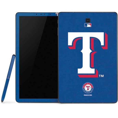 MLB Texas Rangers - Solid Distressed Samsung Galaxy Tab Skin