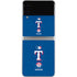 MLB Texas Rangers - Solid Distressed Galaxy Z Flip4 5G Skin