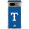 MLB Texas Rangers - Solid Distressed Google Pixel 8 Clear Case