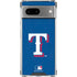 MLB Texas Rangers - Solid Distressed Google Pixel 8 Clear Case