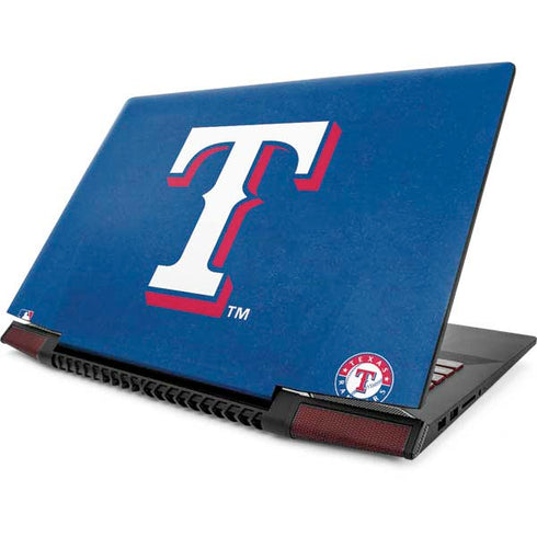 MLB Texas Rangers - Solid Distressed Lenovo IdeaPad Skin