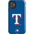 MLB Texas Rangers - Solid Distressed iPhone 11 Impact Case