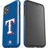 MLB Texas Rangers - Solid Distressed iPhone 11 Impact Case