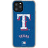 MLB Texas Rangers - Solid Distressed iPhone 11 Pro Clear Case
