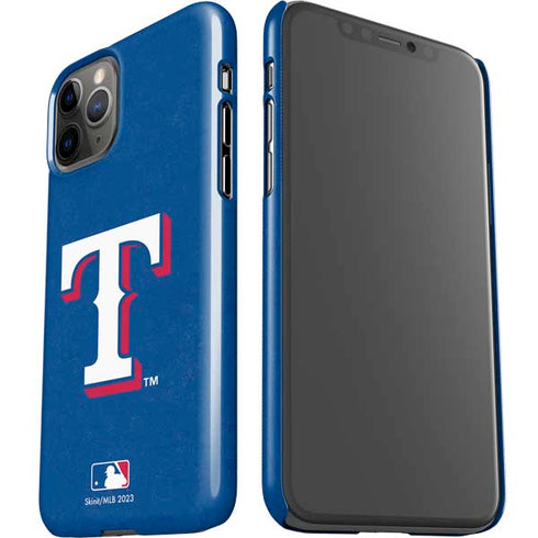 MLB Texas Rangers - Solid Distressed iPhone 11 Pro Lite Case