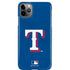 MLB Texas Rangers - Solid Distressed iPhone 11 Pro Max Lite Case