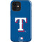 MLB Texas Rangers - Solid Distressed iPhone 12 Impact Case