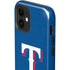 MLB Texas Rangers - Solid Distressed iPhone 12 Impact Case