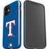 MLB Texas Rangers - Solid Distressed iPhone 12 Impact Case