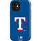 MLB Texas Rangers - Solid Distressed iPhone 12 Mini Impact Case