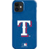 MLB Texas Rangers - Solid Distressed iPhone 12 Mini Lite Case