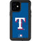 MLB Texas Rangers - Solid Distressed iPhone 12 Mini Waterproof Case