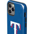 MLB Texas Rangers - Solid Distressed iPhone 12 Pro Impact Case