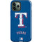 MLB Texas Rangers - Solid Distressed iPhone 12 Pro Max Impact Case