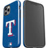 MLB Texas Rangers - Solid Distressed iPhone 12 Pro Max Impact Case