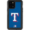 MLB Texas Rangers - Solid Distressed iPhone 12 Pro Max Waterproof Case