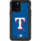 MLB Texas Rangers - Solid Distressed iPhone 12 Pro Waterproof Case