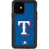 MLB Texas Rangers - Solid Distressed iPhone 12 Waterproof Case