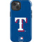 MLB Texas Rangers - Solid Distressed iPhone 14 Impact Case
