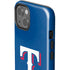 MLB Texas Rangers - Solid Distressed iPhone 15 Plus Impact Case