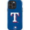 MLB Texas Rangers - Solid Distressed iPhone 14 Pro Impact Case