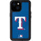 MLB Texas Rangers - Solid Distressed iPhone 15 Waterproof Case