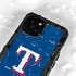 MLB Texas Rangers - Solid Distressed iPhone 15 Waterproof Case